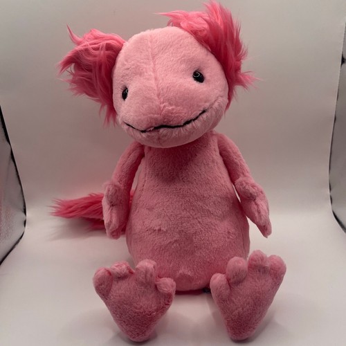 NWT RETIRED Jellycat Alice Axolotl Stuffed Animal Plush Toy Medium