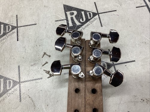 Epiphone SG LP Tribute Tuners Tuning Keys Pegs Heads 3x3 Nickel
