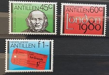 Netherlands Antilles 1980 London Exhibition Set MNH RO60