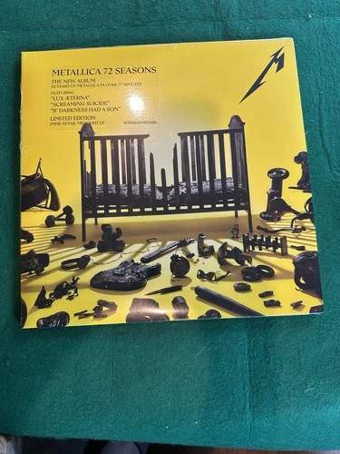 Metallica 72 Seasons 2LP Midnight Color Vinyl New And Sealed