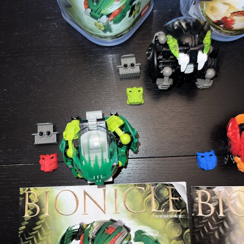 LEGO Bionicle Bohrok (8560 - 8565) von 2002 mit allen 6 - Krana - Kanistern - Anleitungen - Bild 4 von 21
