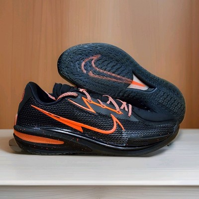 Nike Air Zoom GT Cut EYBL - Black & Orange Hyper Crimson DM2826
