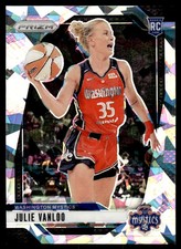 Julie Vanloo Rookie Ice #42 2024-25 Panini Prizm WNBA Washington Mystics