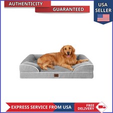 EHEYCIGA Orthopedic Extra Large Dog Bed, Waterproof Washable XL Pet Bed 44'