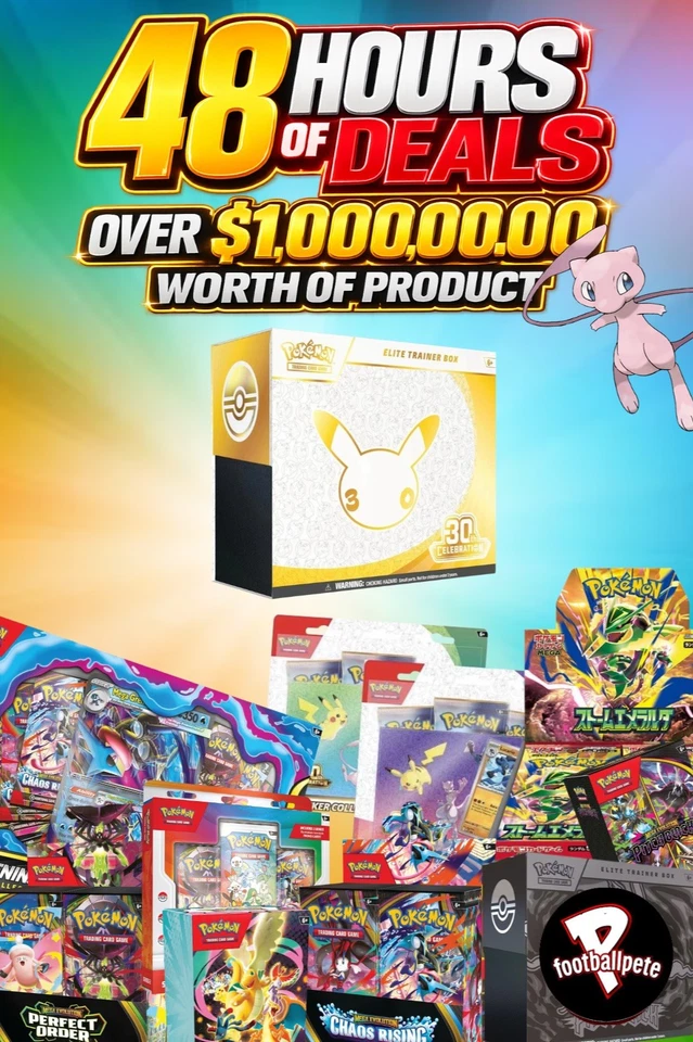 48 HOURS OF DEALS! OVER $1,000,000 IN PRODUCTS! W/ PFOOTBALLPETE