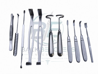 DANIEL GUBISCH RIB HARVEST SET OF 11 Pcs, Plastic Surgery Instruments