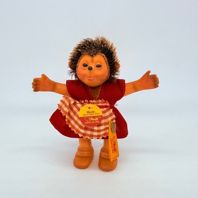 Steiff Igel MUCKI 7628/12 KFS Jahr 1990 12 cm GESCHENKIDEE Sehr guter Zustand