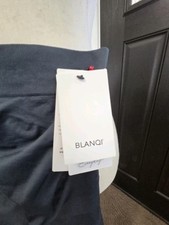 Blanqi Everyday Maternity Belly Support Leggings Size M Black NWT