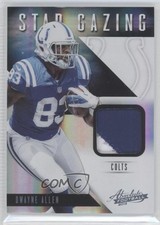 2012 Panini Absolute Star Gazing Materials Prime 20/49 Dwayne Allen #14 0f8