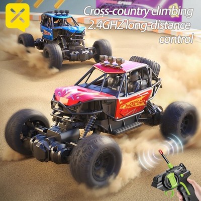 Remote Control RC Car, 4WD Off-Road All Terrain RC Rock Crawler Car Toy