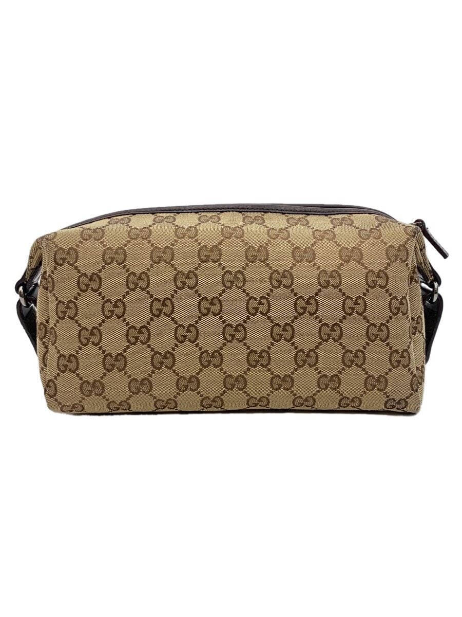 GUCCI GG Canvas Pouch with All-Over Pattern 145868