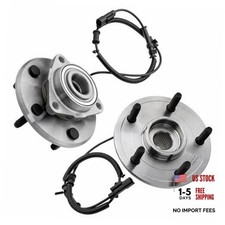Front Wheel Bearing Hubs Assembly Compatible with 2012-2018 Ram 1500, 2019