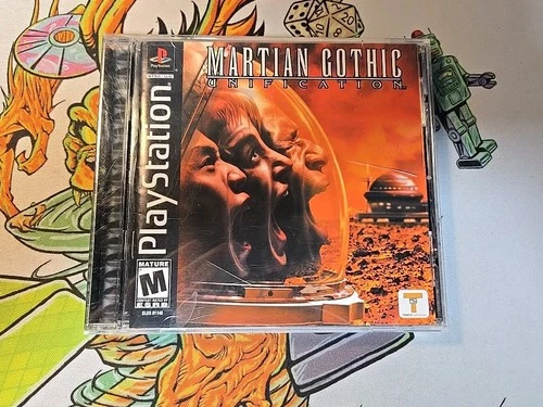 Martian Gothic Unification PS1 Complete CIB W. Reg Card