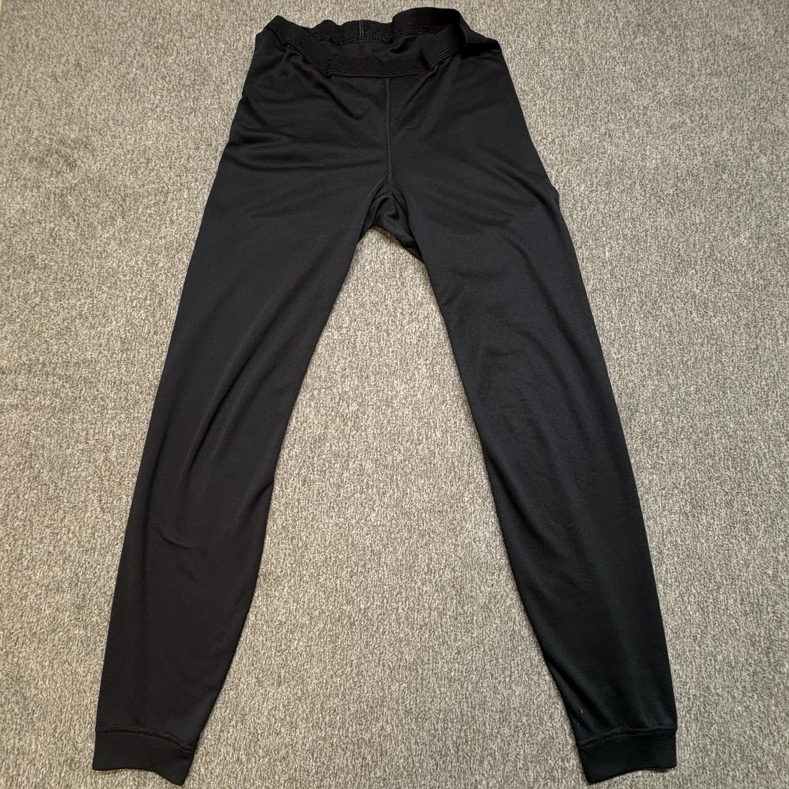 Patagonia Capilene Base Layer Bottoms Black Men's Size XS