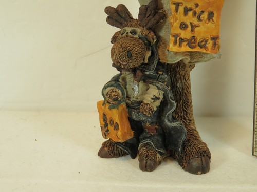 Boyds Bears Friends Halloween Elch Boowinklie Von Hindenmoose 1995 #2831 7 Zoll - Bild 4 von 8