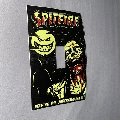 Spitfire light switch zombie sticker