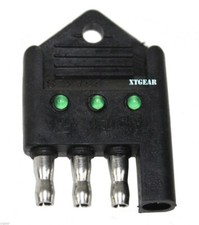 4 Way Trailer Light Tester Circuit Functions Brake Signal Trailer Plug Tester