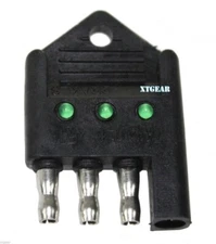 4 Way Trailer Light Tester Circuit Functions Brake Signal Trailer Plug Tester
