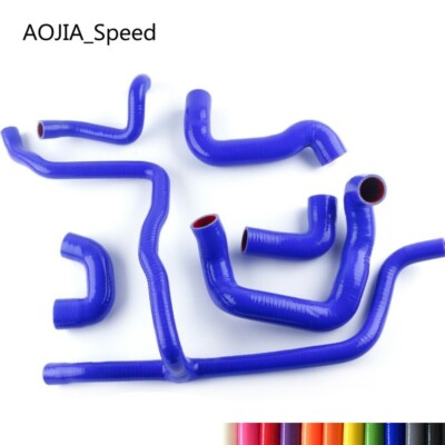BLUE FOR BMW E30 M20 325 325i 6cy 1988-1993 SILICONE RADIATOR COOLANT HOSE KIT