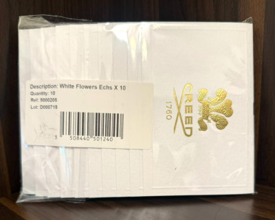 Lot of 10 Creed White Flowers 1.7 ml EDP Spray Sample Best Price! Free Shipping!