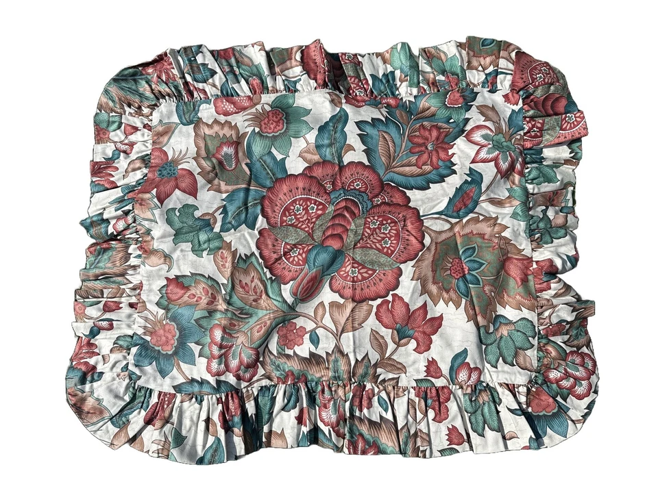 2 pares de fundas de almohada estándar con volantes Waverly Greenfield Village Henry Ford Museum Foto 2 de 4