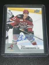 2020-21 Tyler Steenbergen 2020-21 UpperDeck (AHL Hockey- Tucson Roadrunners) #72