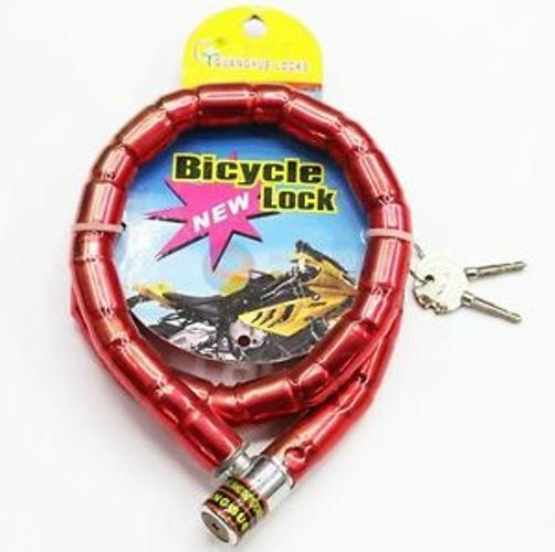 Cadena Tornillo Antirrobo Candado Moto Scooter Ciclomotor Bicicleta Cortar Sus