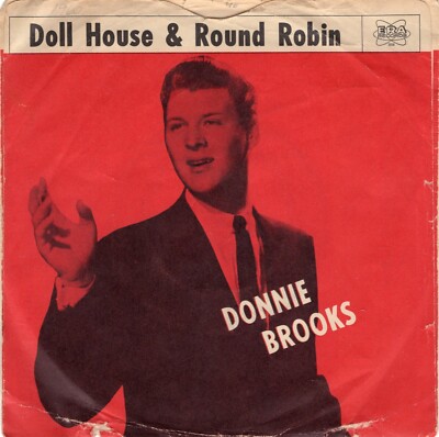 Donnie Brooks   Round Robin / Doll House 1960 ERA Pop Rock VG Plays Perfectly