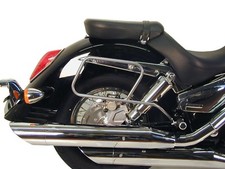 Honda VTX 1300 Saddlebag tube-carrier for leatherbags Chrome BY HEPCO AND BECKER