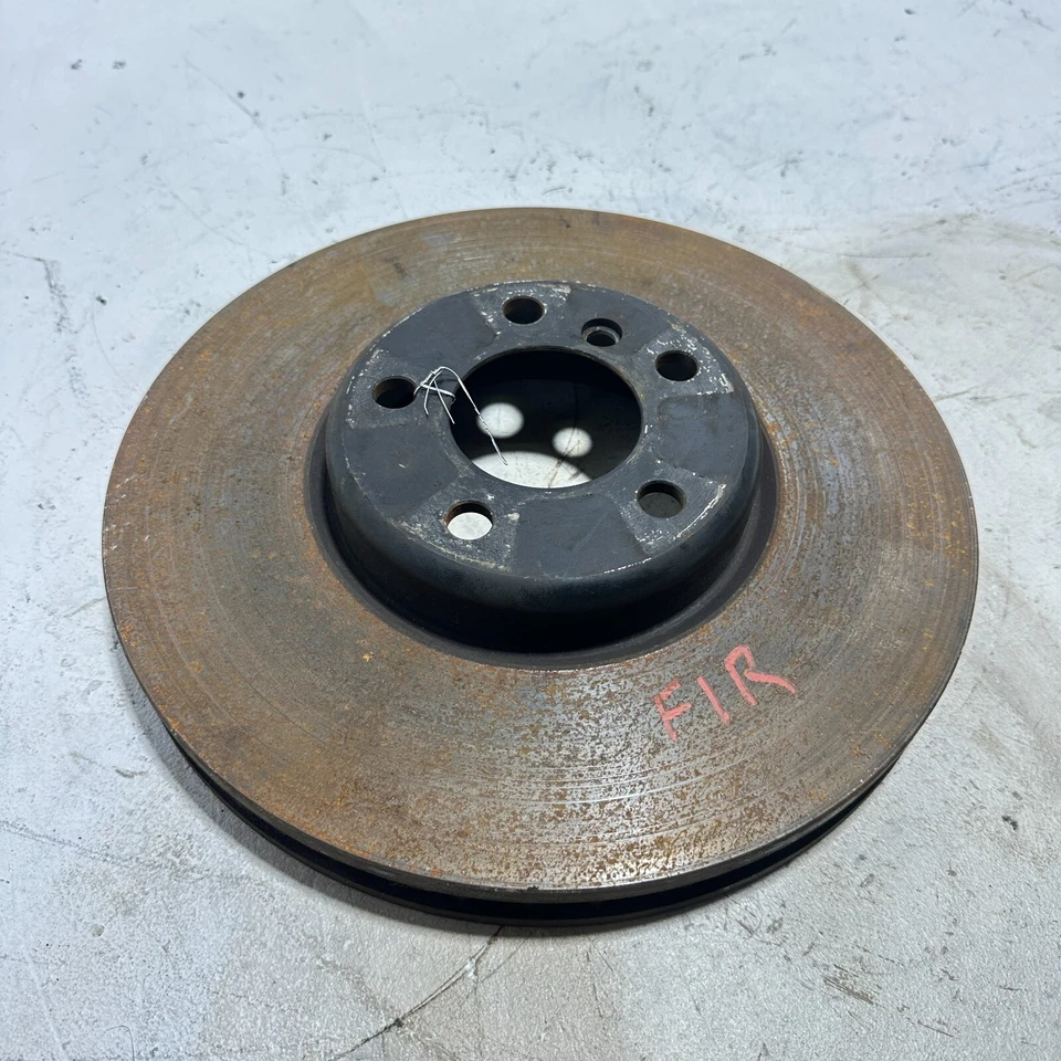 Disco rotor de freio dianteiro direito do passageiro BMW 535i GT 3.0L AWD 2011-2017 fabricante de equipamento original - Imagem 2 de 4