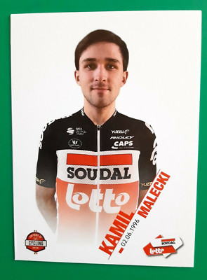 CYCLING cycling card KAMIL MALECKI team SOUDAL LOT 2021