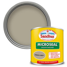 SANDTEX MICROSEAL SMOOTH MASONRY FRENCH GREY 150ML