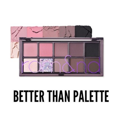 Rom&nd 11 Cheeky Cheeky Garden Ash Pink Semi-Smokey Better Than Palette 6g