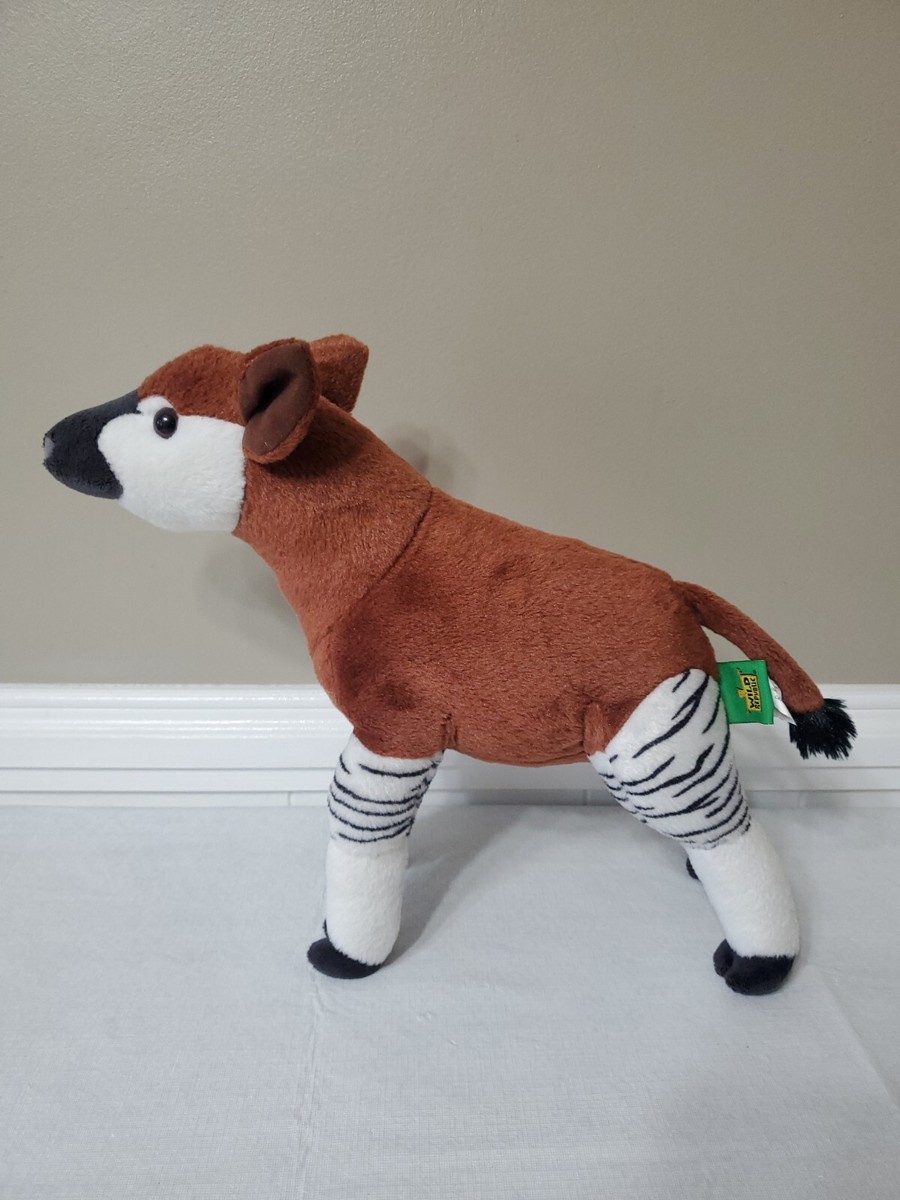 Okapi Plus Hi Okapi Stuffed Animal Stuffed Wild Animal Toy Doll Simulation Okapi