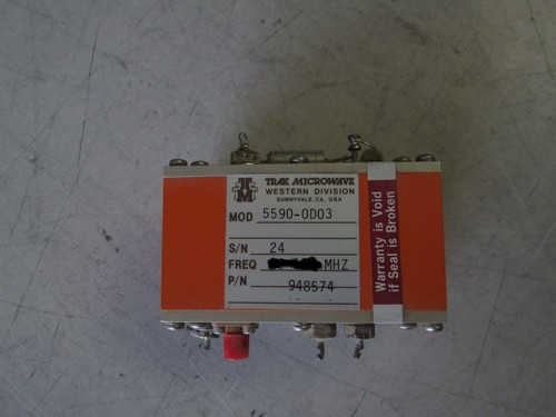 Trak Microwave Tunable Oscillator. Various frequency ranges from 10 MHz to 1 GHz