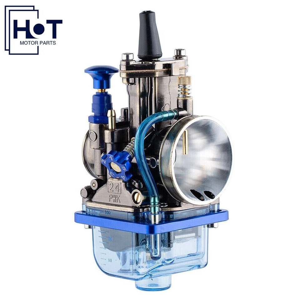 PWK 24 Carburetor Power Jet 24mm For 50cc-125cc Dirt Pit Bike Scooter Kart ATV - Image 4 of 4