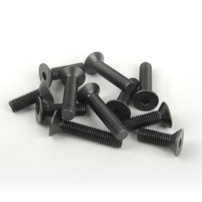 M10 Black10.9 Class Alloy Steel Hex Socket Countersunk Flat Head Screws Bolt