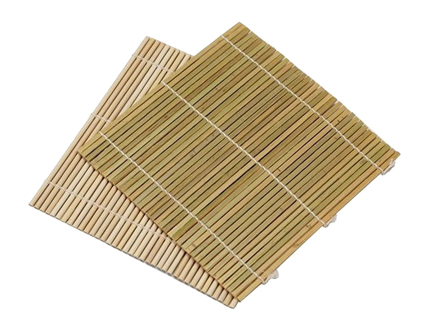 SET OF 6 Bamboo Sushi Roller Mat California Roll 9.5 inch Square
Opens in a new window or tab