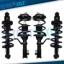 4pc Front Rear Struts w/Coil Sprigs Kit for 2002 2003 2004 2005 2006 Honda CR-V