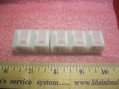 FBR111CD012 FUJITSU 12VDC 3A 390 OHM SPDT 5 Pin Relay 111CD012 Lot of 5