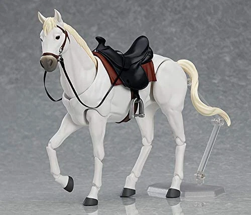 Max Factory figma Horse ver. 2 (White) Action Figure w/ Tracking NEW - Image 2 of 4