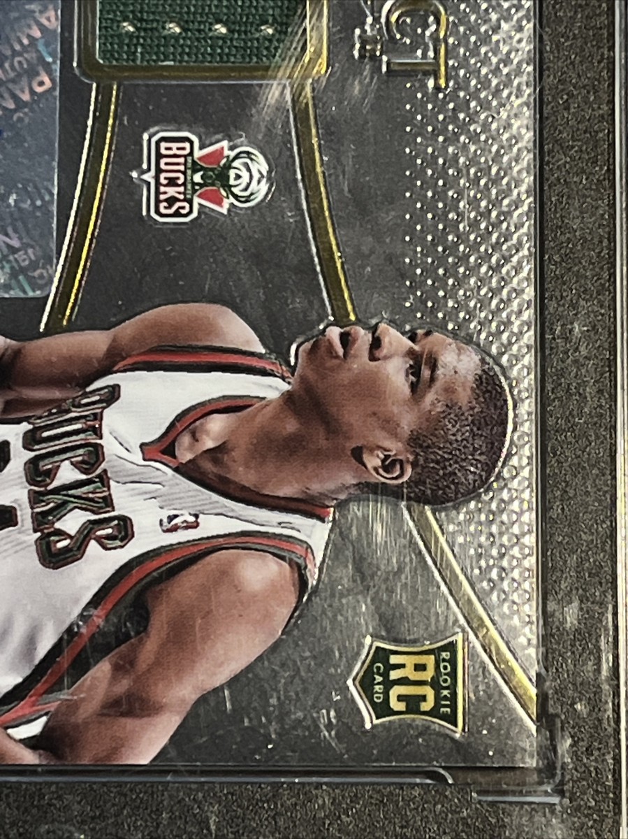 2013 Panini Select Giannis Antetokounmpo RC AUTO 10 RPA JSY
