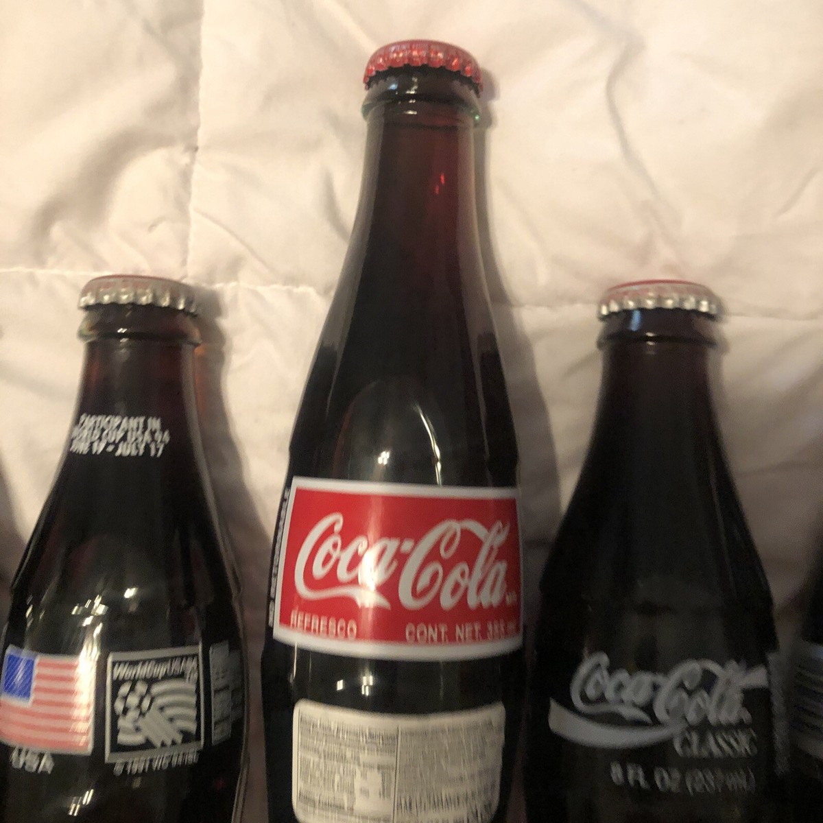 1994 USA World Cup 8oz Coca Cola Classic and a 355ml Coke | eBay