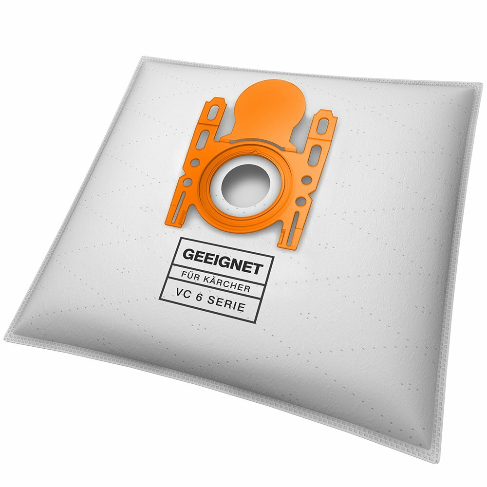 10 sacchetti per aspirapolvere, adatti per Kärcher VC 6 Premium, VC (X9W)