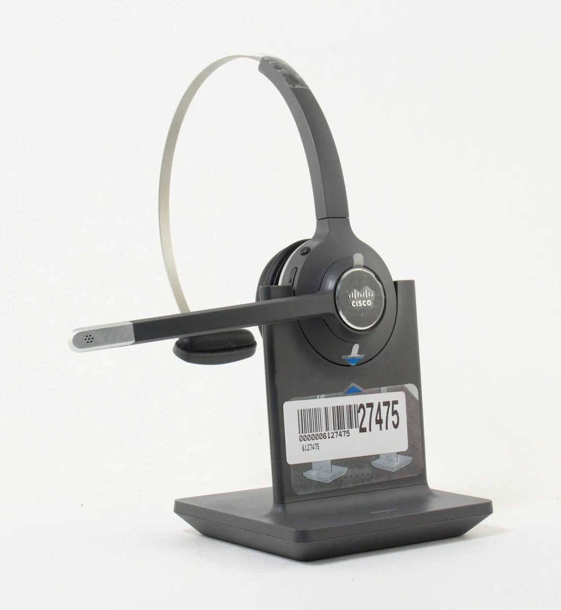 Cisco Headset 561 ワイヤレス シングル オンイヤー デジタル エンハンスド コードレス テレコミュニケーション ヘッドセット 標準ベース 米国およびカナダ用 Cisco Headset 561 - Wireless, Single, Standard Base Station (CP-HS