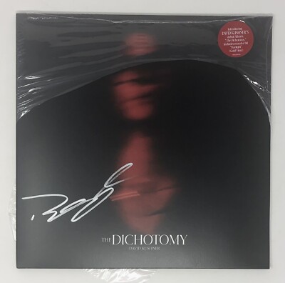 David Kushner SIGNED  The Dichotomy  LP  Gold Vinyl Record Autograph W/shrink