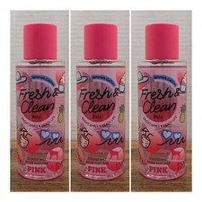 3 Victoria's Secret PINK Summer Edition Fresh  Clean Scented Mist  8.4 fl.oz.