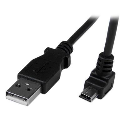 StarTech USBAMB2MD 2m Mini USB Cable - A to Down Angle Mini B