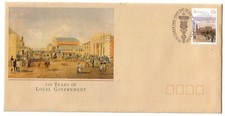 1990 FDC. Australia. 150 years of Local Government. Mace Pict.FDI. 