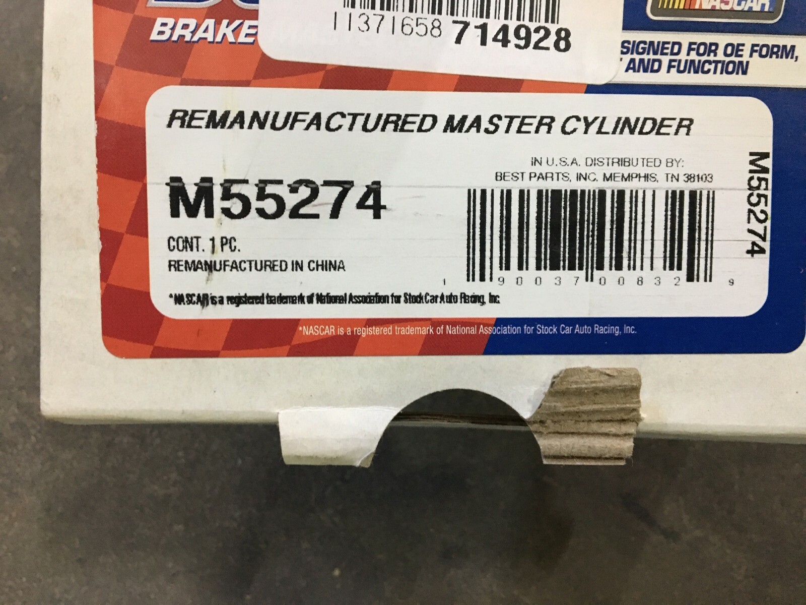 M55274 Brake Master Cylinder SAME AS Cardone # 11-3045 Reman | eBay